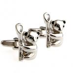 Silver Australian Koala Bear Cufflinks.jpg